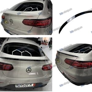 Eleron Portbagaj  Compatibil cu Mercedes GLC Coupe C253 2015+ Negru Lucios