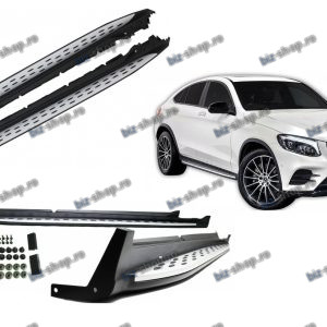 Praguri trepte laterale compatibil cu Mercedes GLC-Class C253 Coupe 2016-2022