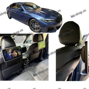 Ecrane Tetiere Dedicate BMW Seria 5 G30 G31 2017-2023 Youtube Netflix Magazin Play Android